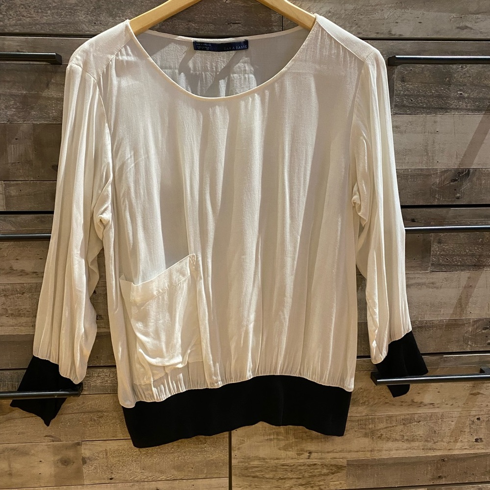 Zara Basic Blouse - image 1